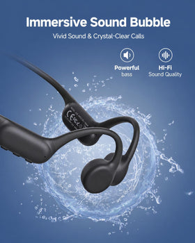 PSIER Bluetooth 6.0 provides stable wireless streaming during activity