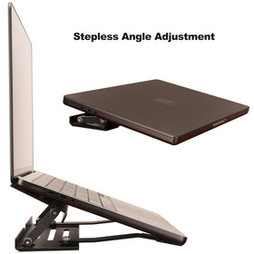 Psitek Fold & Flow adjustable height demonstrates smooth ergonomic support