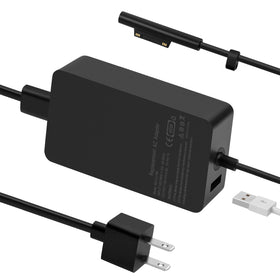 Ptioatns 65W Surface charger block front view for fast, reliable charging.