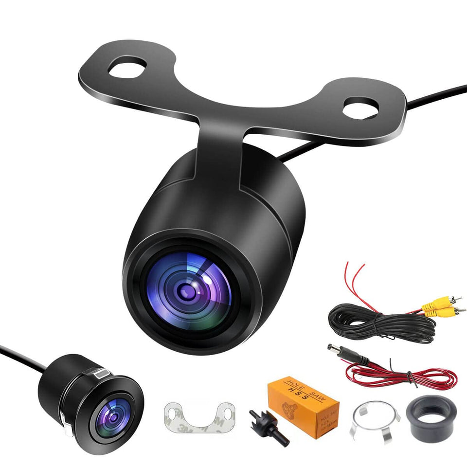 PTOHYU front view camera showing compact mount and clear imaging benefit