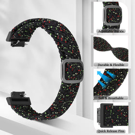 Puhuite elastic braided band for Inspire 2 highlighting light weight and daily wear comfort.