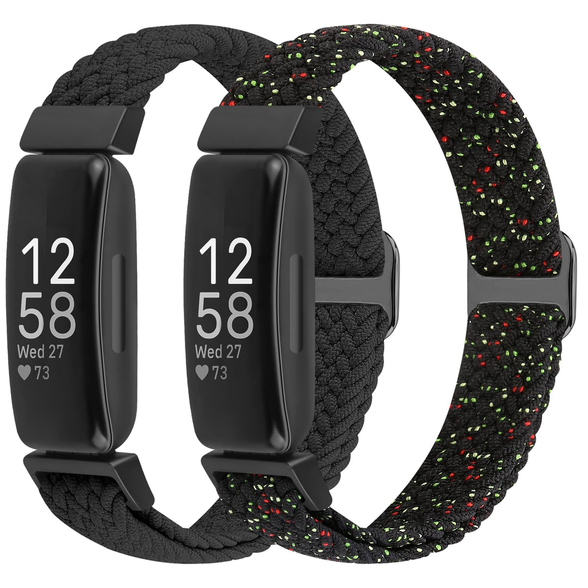 Puhuite elastic braided band for Inspire 3 with breathable nylon weave for all-day comfort.