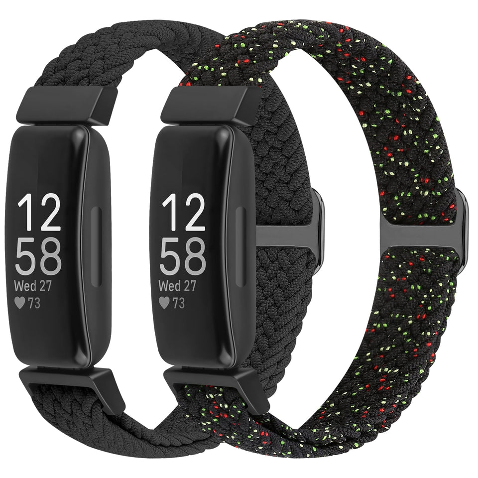 Puhuite elastic braided band for Inspire 3 with breathable nylon weave for all-day comfort.