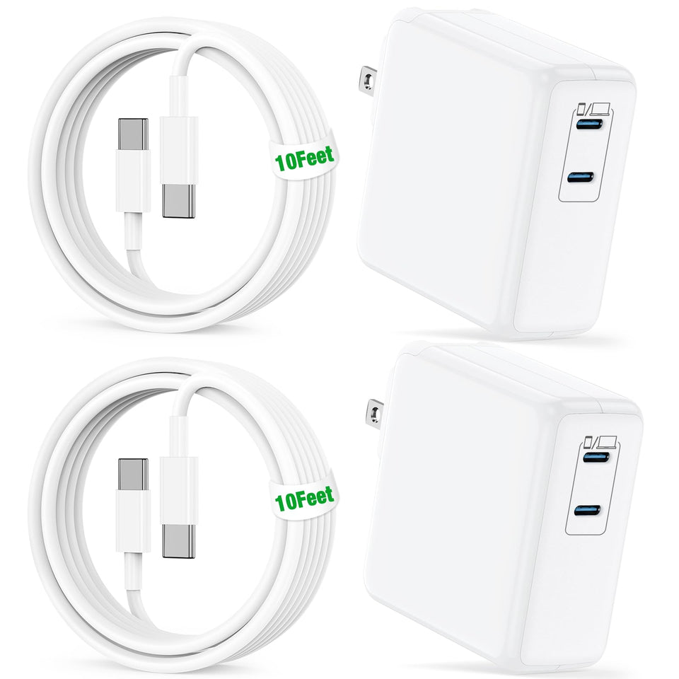 Pukerehab 100W USB-C charger powers MacBook Pro quickly and safely.