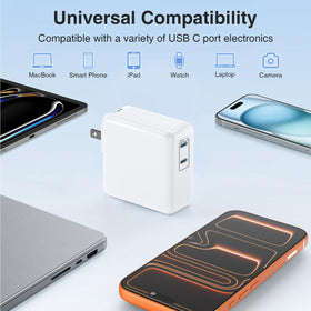 Pukerehab 10ft USB-C to USB-C cable offers flexible reach from couch to desk.