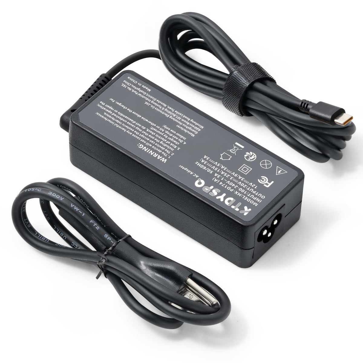 PULINA front view adapter showing compact design and fast-charging advantage