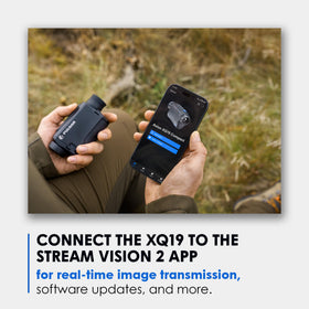 Pulsar Axion XQ19 IPX7 waterproof housing withstands wet hunting conditions.