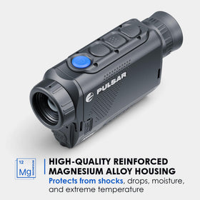 Pulsar Axion XQ19 weighs 8.8 oz for easy one-handed use.