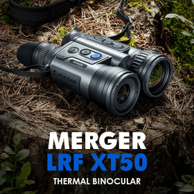 Pulsar Merger LRF XT50 records video for field documentation