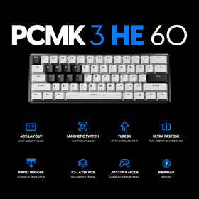 Pulsar PCMK3 HE60 side profile highlights slim, ergonomic frame.