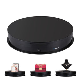 PULUZ 360 turntable stand on set for photography and video shoots