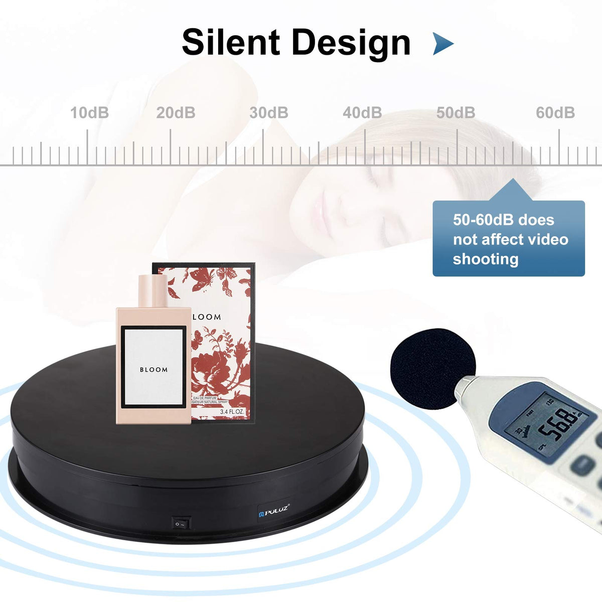 PULUZ digital product display stand for crisp ecommerce images