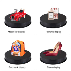 PULUZ glassware rotation display for clear product photos