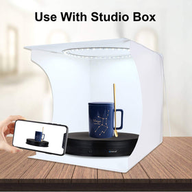PULUZ shampoo bottle rotation for shelf-style photography