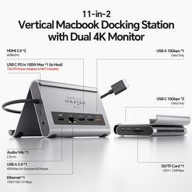 PULWTOP Gigabit Ethernet on the dock for stable network access