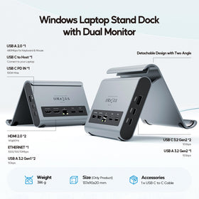 PULWTOP USB-C 10Gbps port close-up for fast data transfer