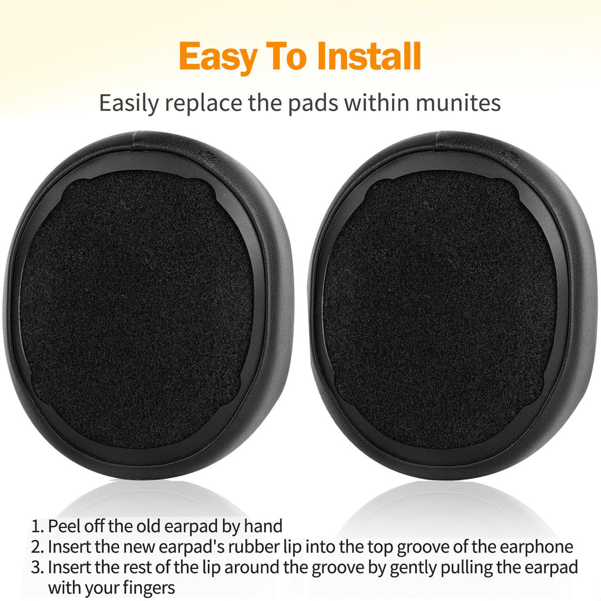 Pumyog rubber lip and label detail showing easy mounting and secure attachment