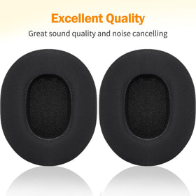 Pumyog earpad next to ruler showing dimensions for accurate size comparison