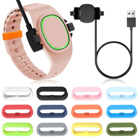 Pupvus 12-color band keeper for Disney Magic Band Plus with vibrant options.