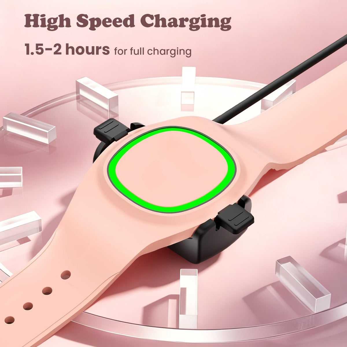 Pupvus compact charger fits easily inside a bag for travel.