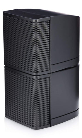 Includes two dual stacks offering flexible stereo placement.