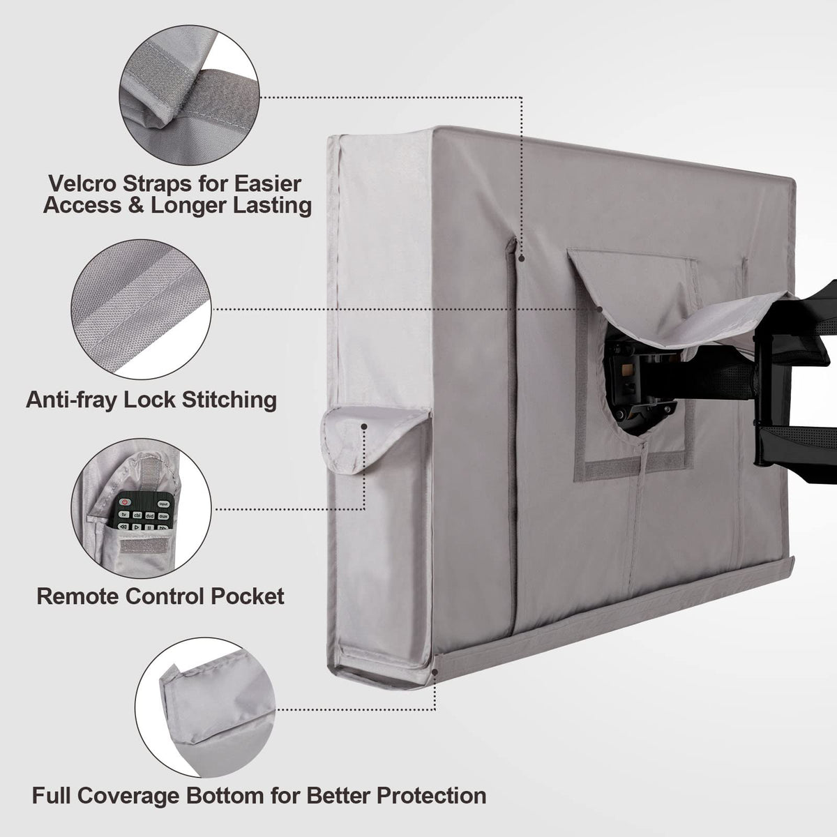 PureFit rear opening showing mount access and easy installation benefit
