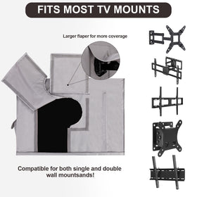 PureFit back opening fits common mounts for flexible installation