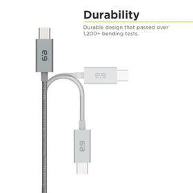 PureGear braided nylon close-up emphasizing durability and tangle resistance for long-lasting use