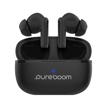 PureGear PureBoom wireless earbuds pair easily with devices for seamless audio