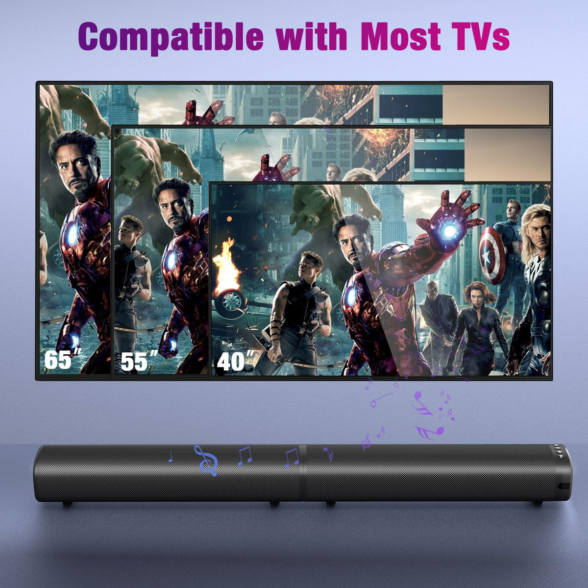 Puriom connected to TV via ARC for simplified volume control