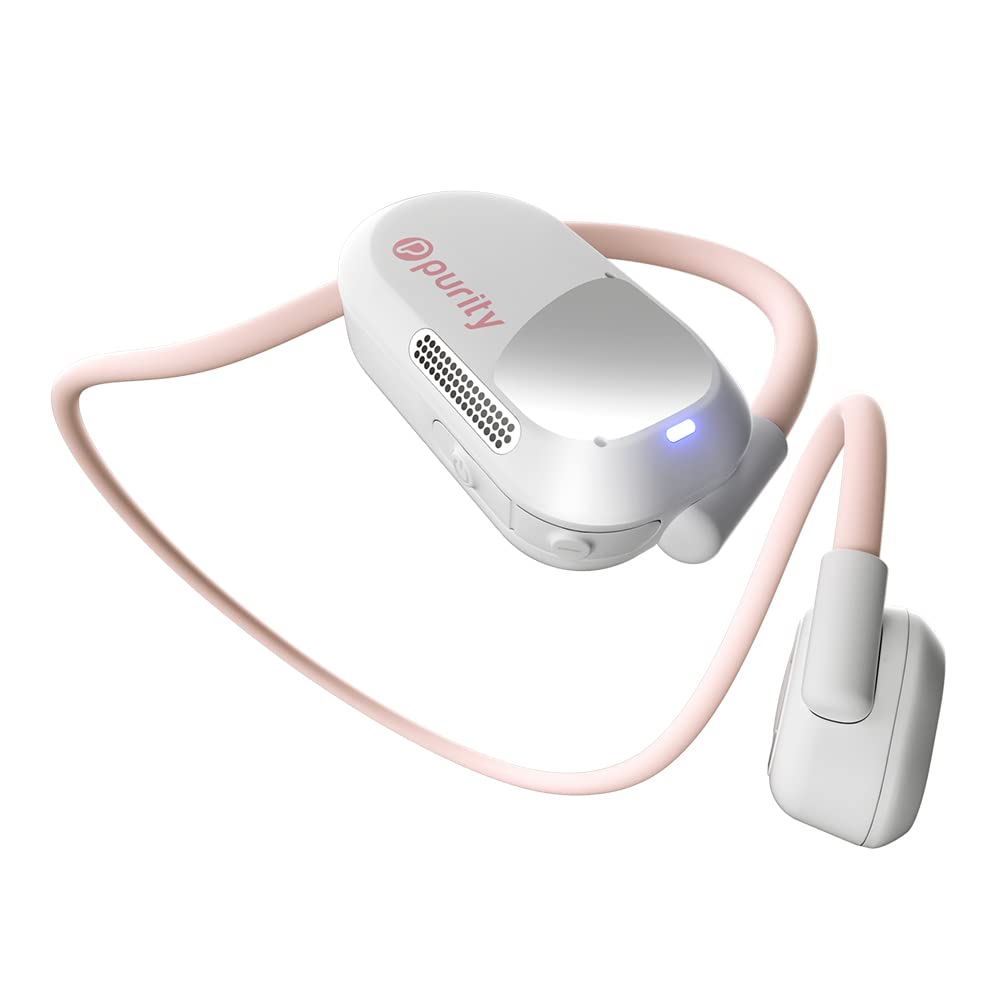 Purity Air Open Ear Headphones worn during a workout for ambient awareness.