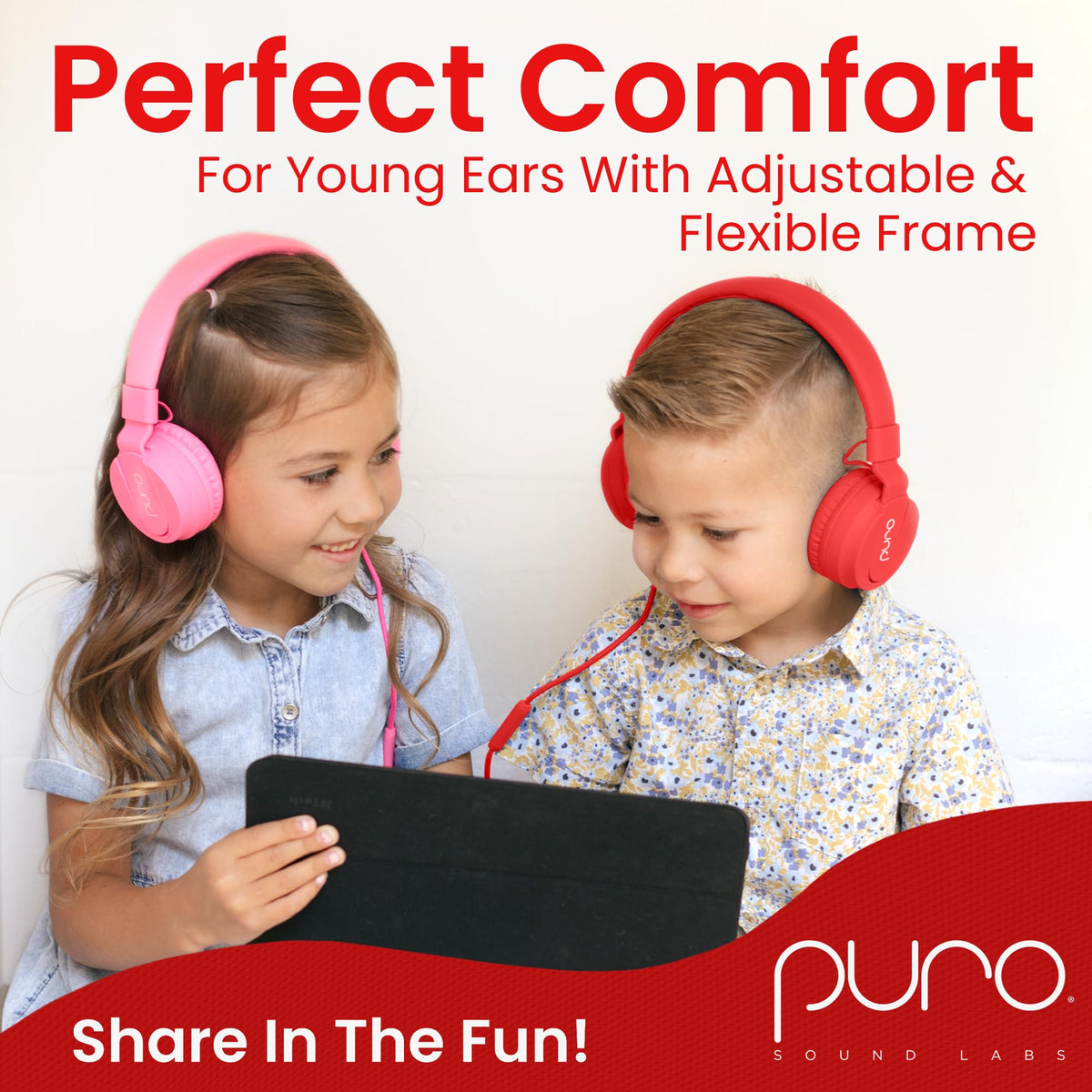 Puro Sound Labs folded flat for travel showing portability and easy storage benefit