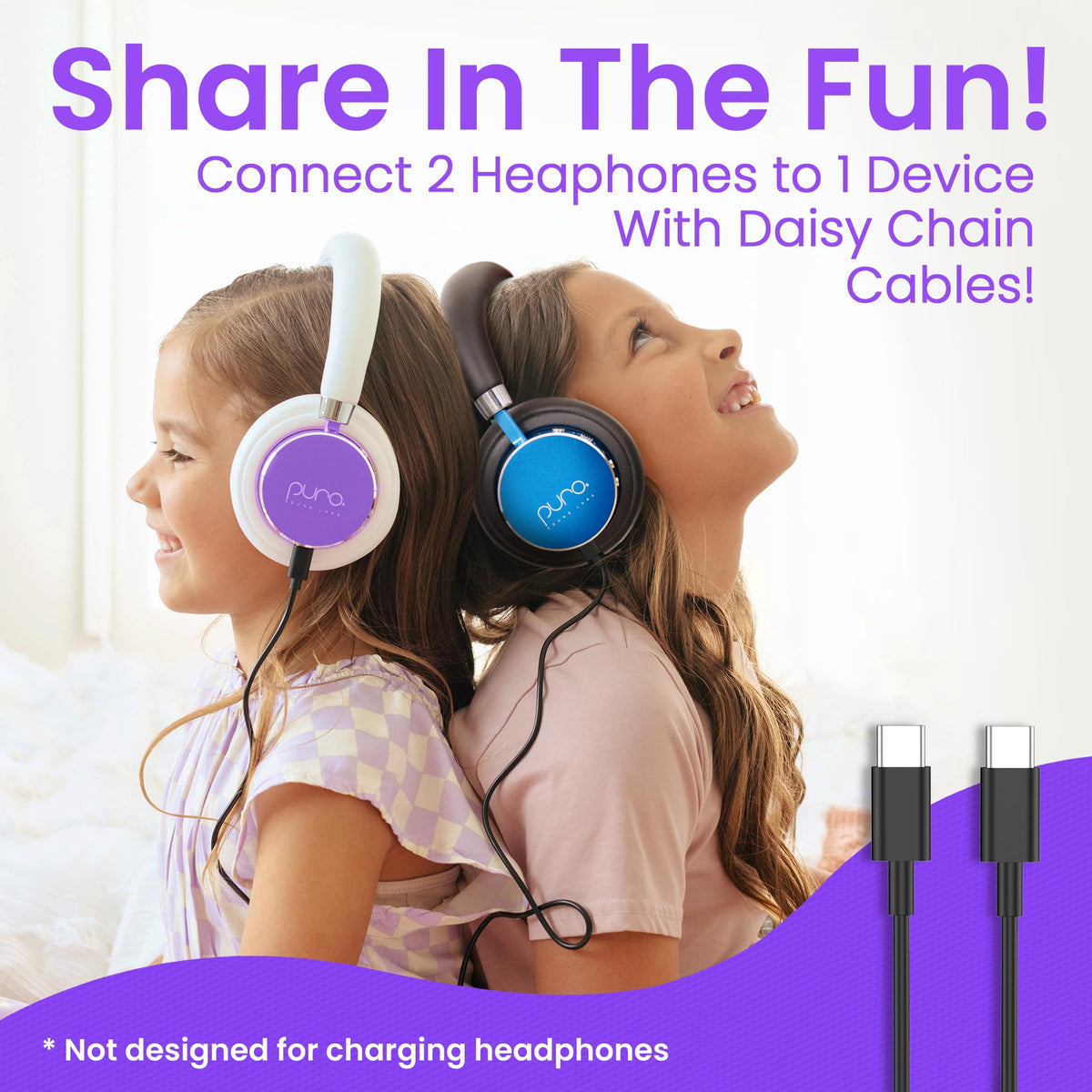 Adjustable purple headband on BT2200 Plus ensures a snug fit