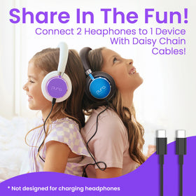 Adjustable purple headband on BT2200 Plus ensures a snug fit