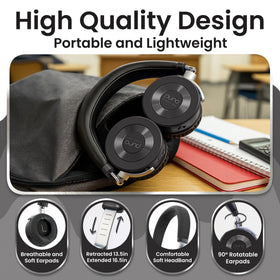 Puro Sound Labs JuniorJam Plus compact black design ideal for backpacks