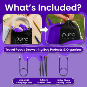 Lightweight JuniorJam Plus design reduces strain during daily use.