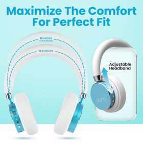 Puro Sound Labs BT2200 Plus teal 3.5mm wired option for flexibility