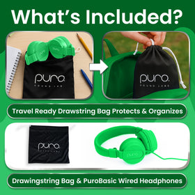 Puro Sound Labs built-in microphone in use showing clear communication for classes