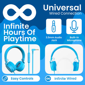 Puro Sound Labs folded headphones demonstrating compact, durable travel-friendly design