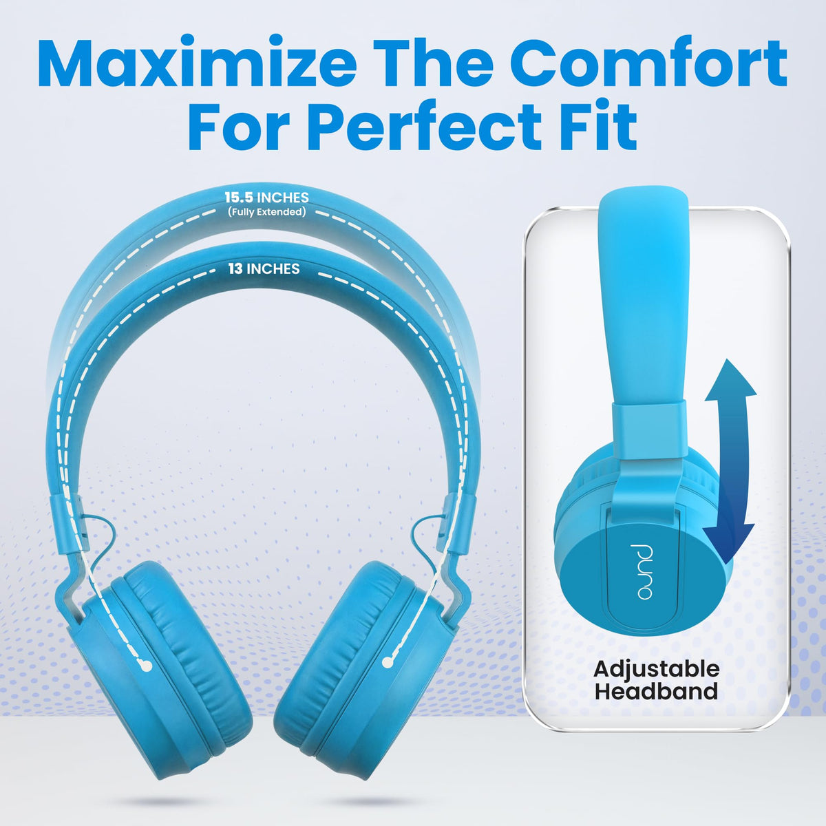 Puro Sound Labs family using headphones on a road trip showing convenience and safe listening