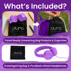 Puro Sound Labs 3.5mm jack and inline microphone for clear voice chats
