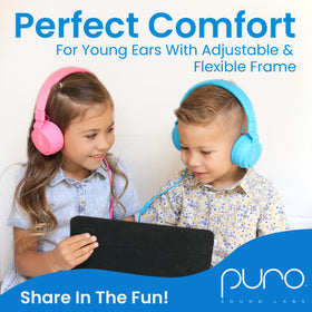 Puro Sound Labs headphones with drawstring bag for organized storage and easy transport