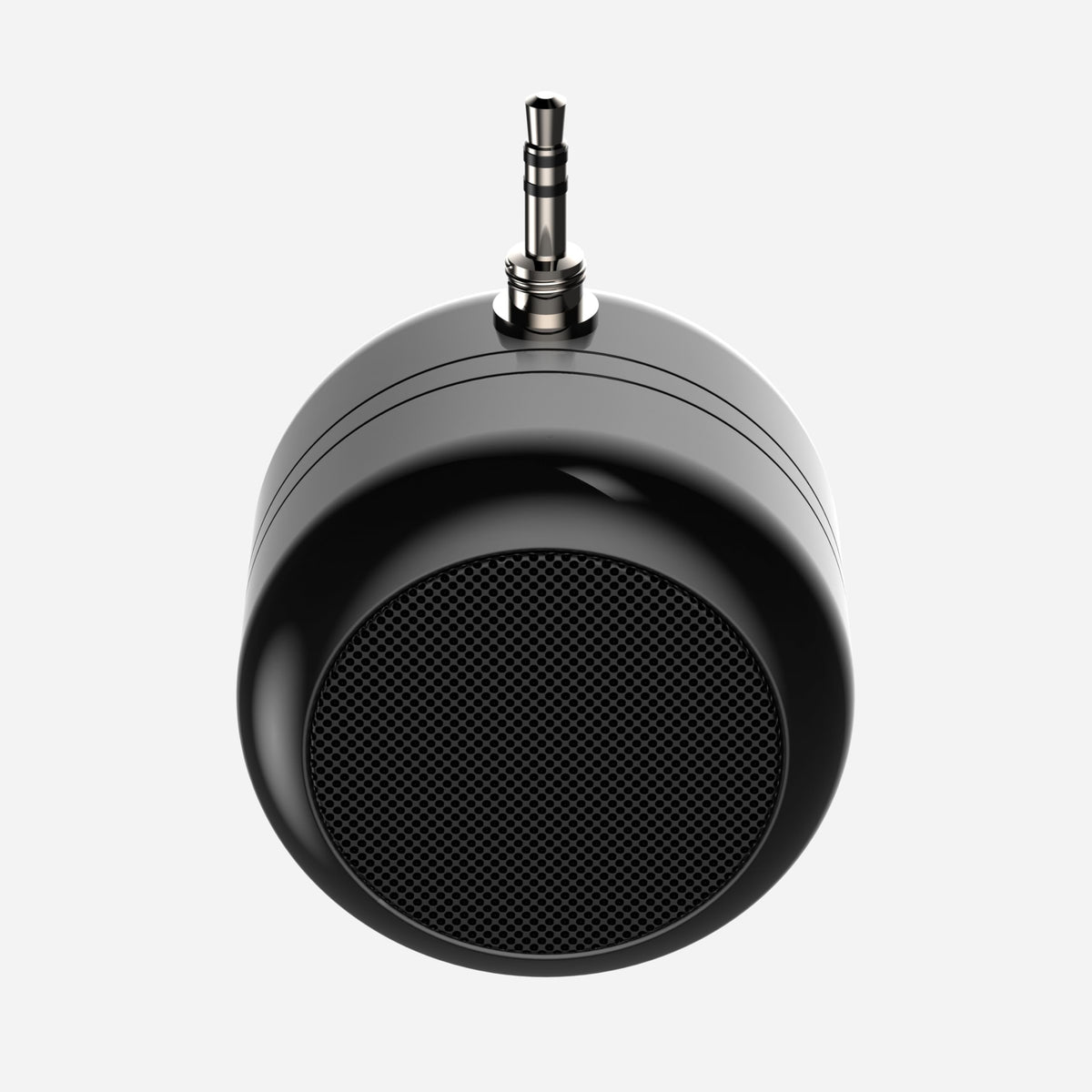 Pursio mini rubber texture detail highlighting anti-slip stand benefit secure placement