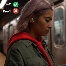 PUTAONIMENG left earbud with soft cushion offers comfortable wear