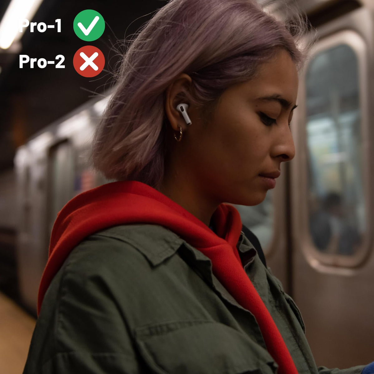 PUTAONIMENG replacement earbud ready for swap during workouts or commutes.