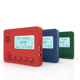 Putikeeg Mini CW Trainer blue charging-cable keeps the device powered during field sessions.