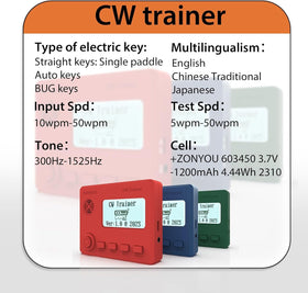 Putikeeg Mini CW Trainer listening test aids focused audio practice.