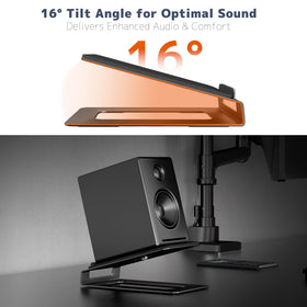Putorsen space-saving design minimizes desk reflections and clutter.