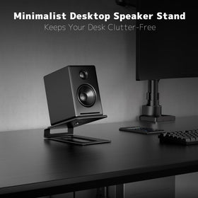 Putorsen steel-frame construction provides stable support for monitors.