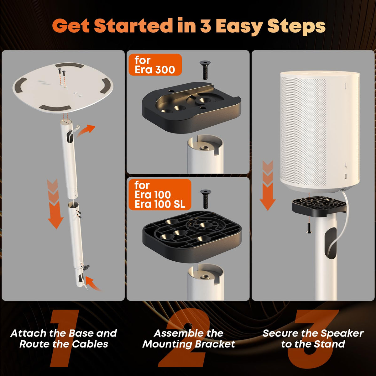 Putorsen pair-pack setup illustrates space-saving stereo arrangement